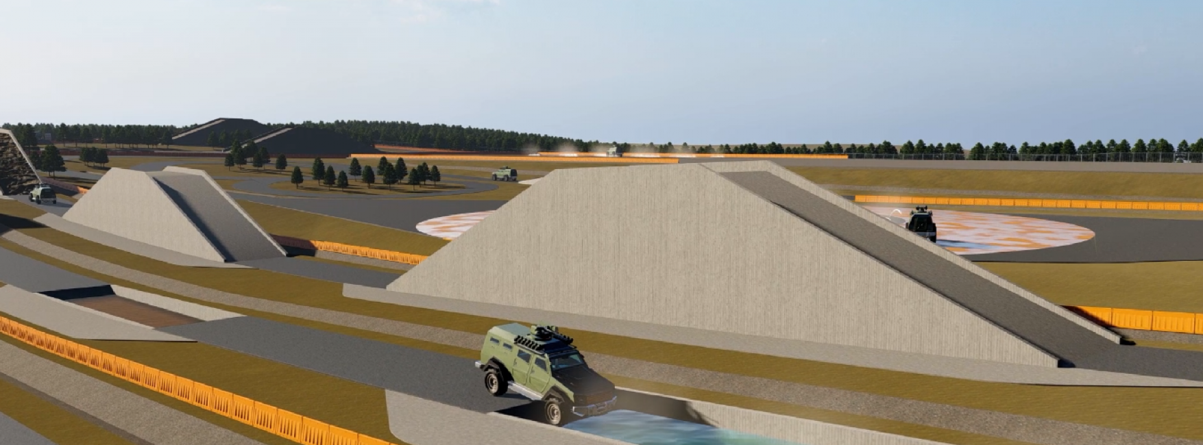 Training Track and Simulation Center