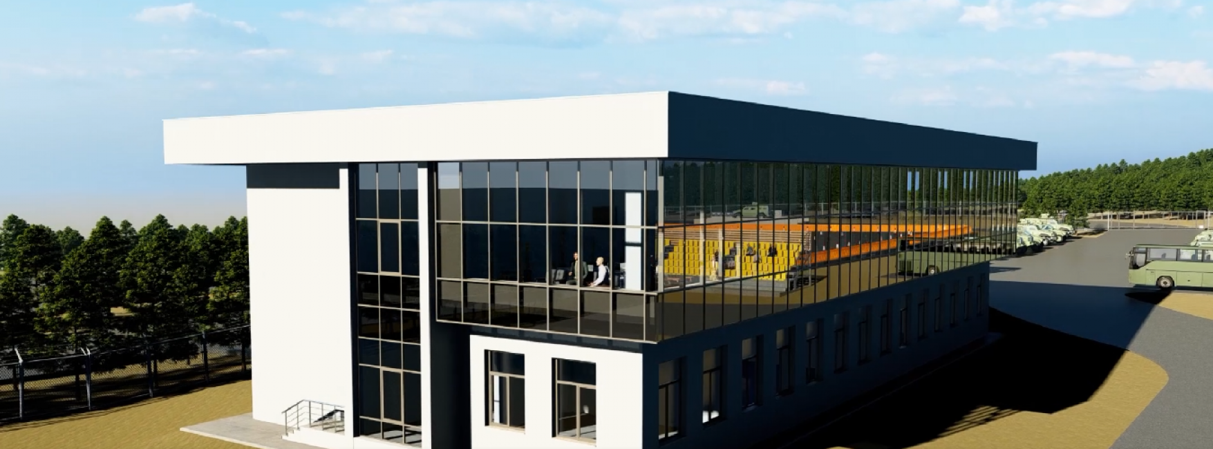 Training Track and Simulation Center
