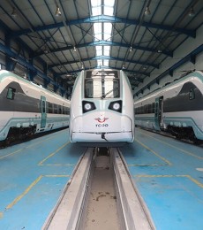 Türkiye's first domestic and national electric high-speed train factory is being built with GİNTEK quality and assurance…