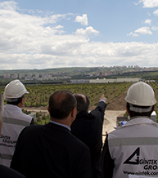 Mr. Mehdi Eker, Minister of Food, Agriculture, and Livestock, visited our Turkey National Botanical Garden construction site for an inspection.