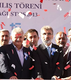 Erzincan Çayırlı Harmantepe BOTAŞ Gas Compressor Station, constructed under our commitment, has been commissioned with the participation of Minister of Energy and Natural Resources Mr. Taner Yıldız and Minister of Transport Mr. Binali Yıldırım.