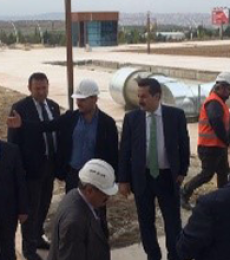 The Minister of Food, Agriculture, and Livestock, Mr. Faruk Çelik, visited our Turkey National Botanical Garden construction site for an inspection.