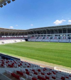 The construction of Karaman Stadium has been completed.