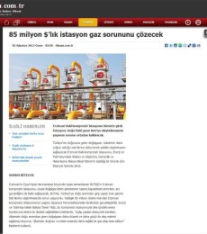 2013.08.02 $85 Million Natural Gas Issue Resolved