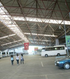 Construction of Çanakkale Biga Municipality Space Frame System Covered Marketplace