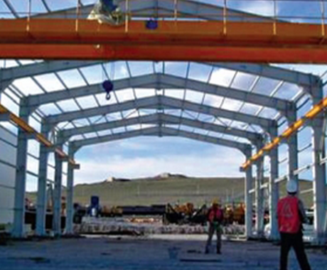 Kızılay Logistics Base Warehouse Area and Canopy Construction