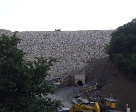 Orhaneli Karıncalı Pond Spillway and Embankment Construction