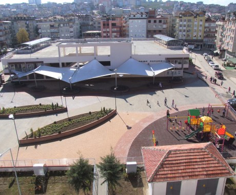Ordu City Center Yenimahalle Multi-Storey Car Park, Shopping Mall and Marketplace<br><br>