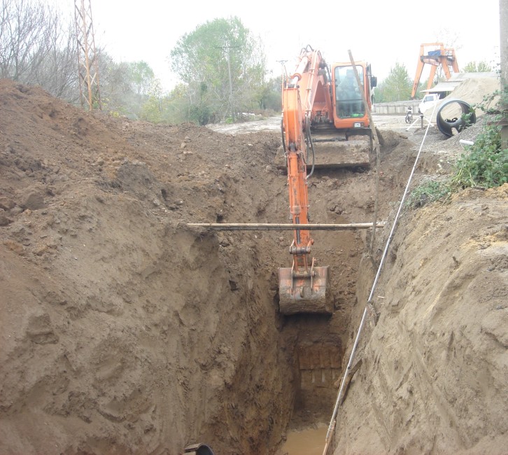 Biga Uzunsu Stream Sewer Collector Line