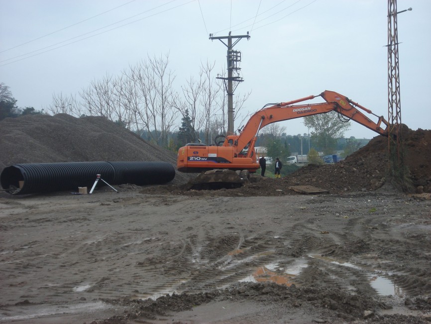 Biga Uzunsu Stream Sewer Collector Line