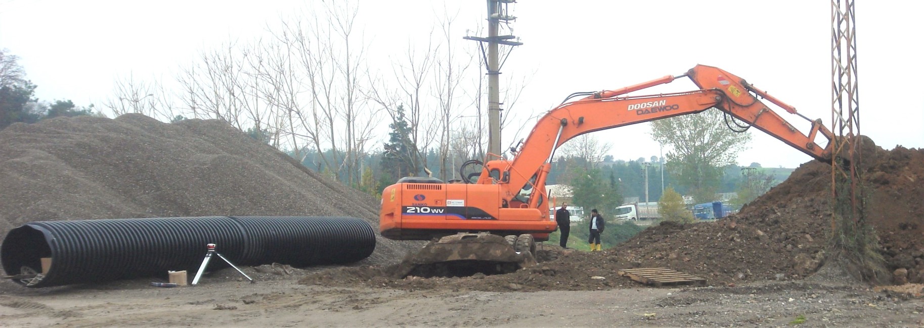 Biga Uzunsu Stream Sewer Collector Line
