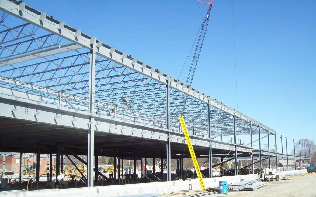Kızılay Logistics Base Warehouse Area and Canopy Construction