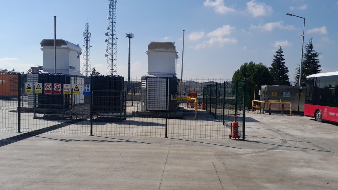 Balıkesir Metropolitan Municipality CNG Fuel Filling Station