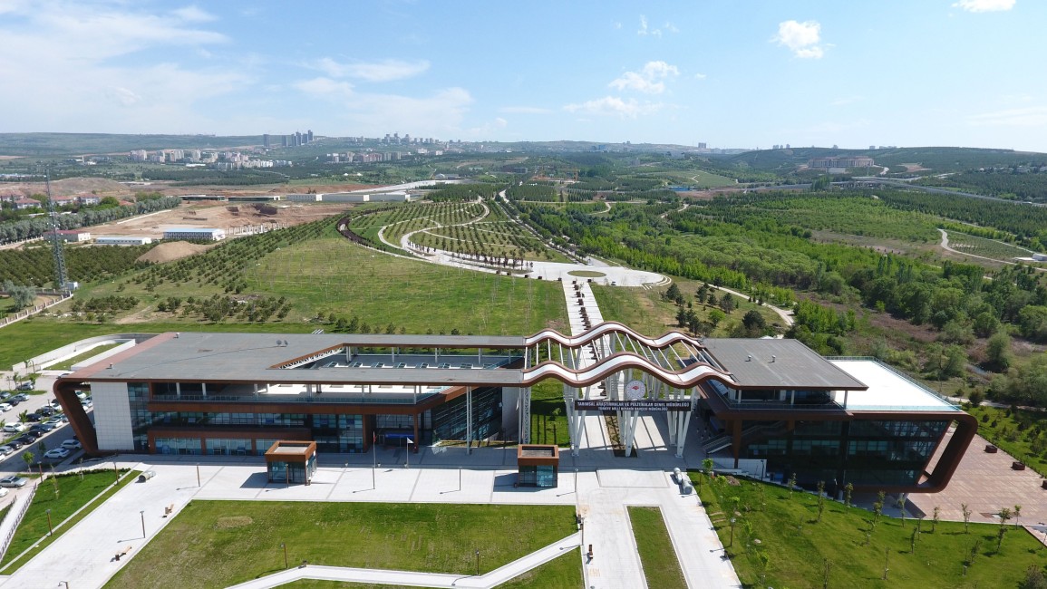 Entrance and Welcome Center of the National Botanical Garden of Turkey, Ankara