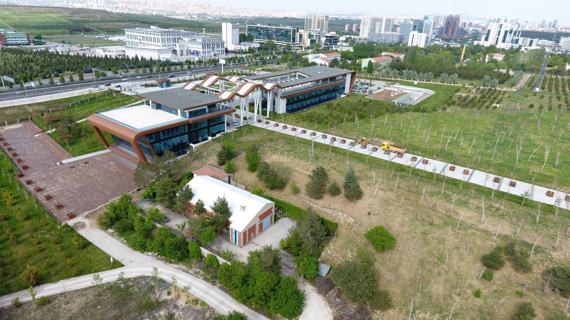 Entrance and Welcome Center of the National Botanical Garden of Turkey, Ankara