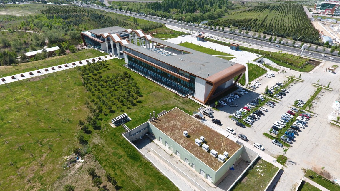 Entrance and Welcome Center of the National Botanical Garden of Turkey, Ankara