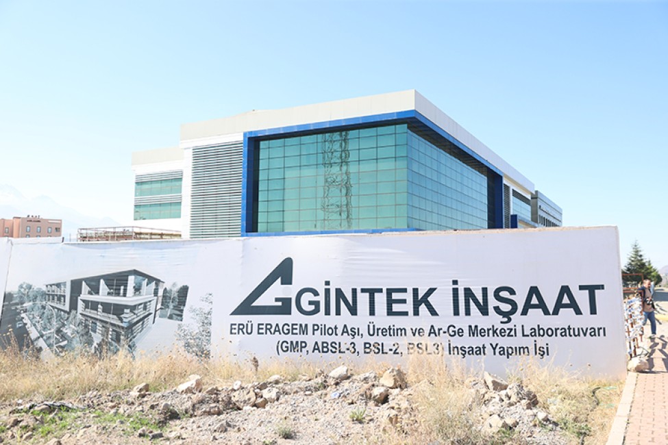 Kayseri Erciyes University Vaccine Production and Research & Development Center Laboratory