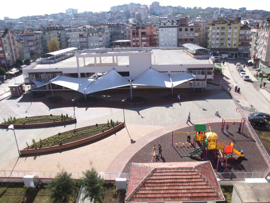 Ordu City Center Yenimahalle Multi-Storey Car Park, Shopping Mall and Marketplace