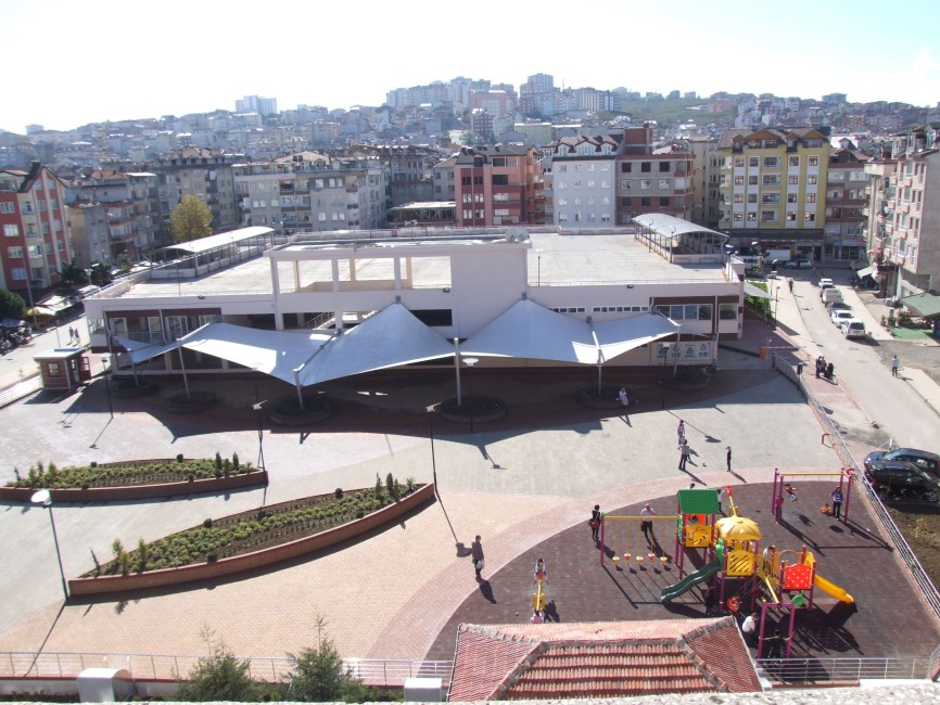 Ordu City Center Yenimahalle Multi-Storey Car Park, Shopping Mall and Marketplace