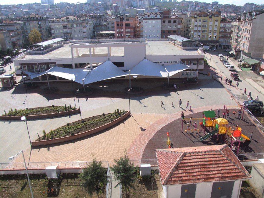 Ordu City Center Yenimahalle Multi-Storey Car Park, Shopping Mall and Marketplace