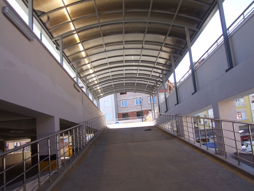 Ordu City Center Yenimahalle Multi-Storey Car Park, Shopping Mall and Marketplace