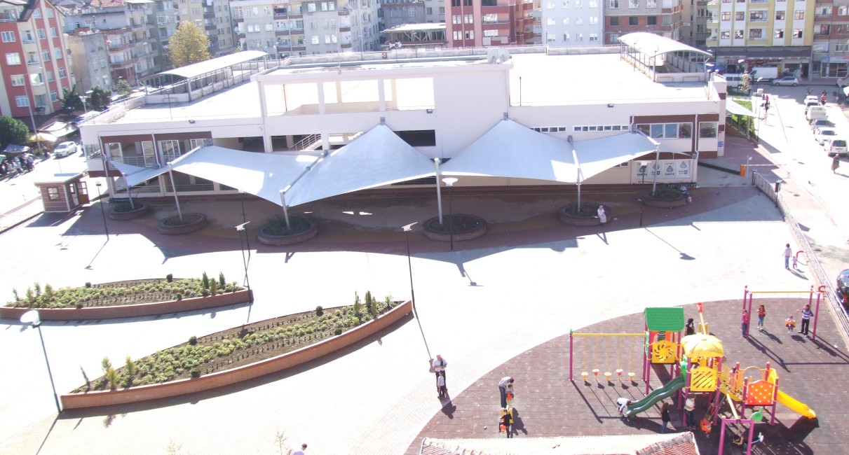 Ordu City Center Yenimahalle Multi-Storey Car Park, Shopping Mall and Marketplace